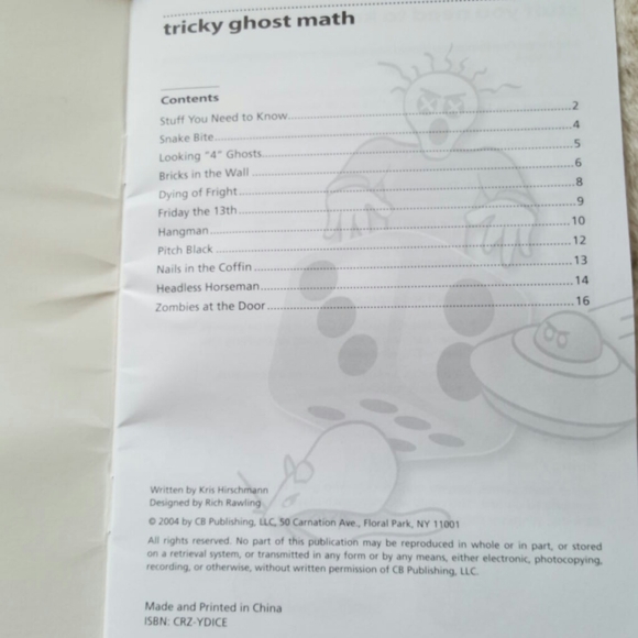 Tricky Ghost Math - Picture 3 of 4